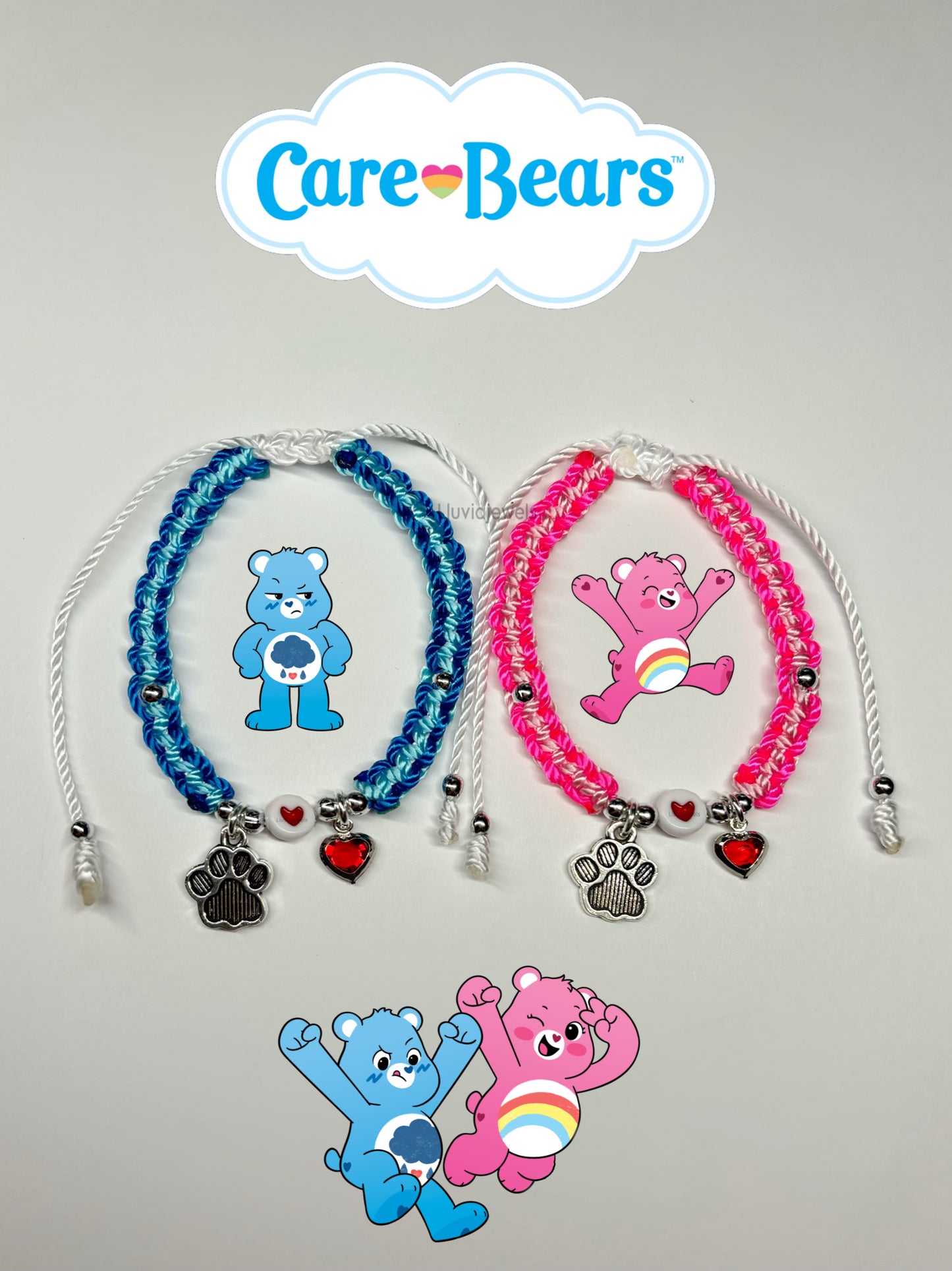 Care bear bracelets