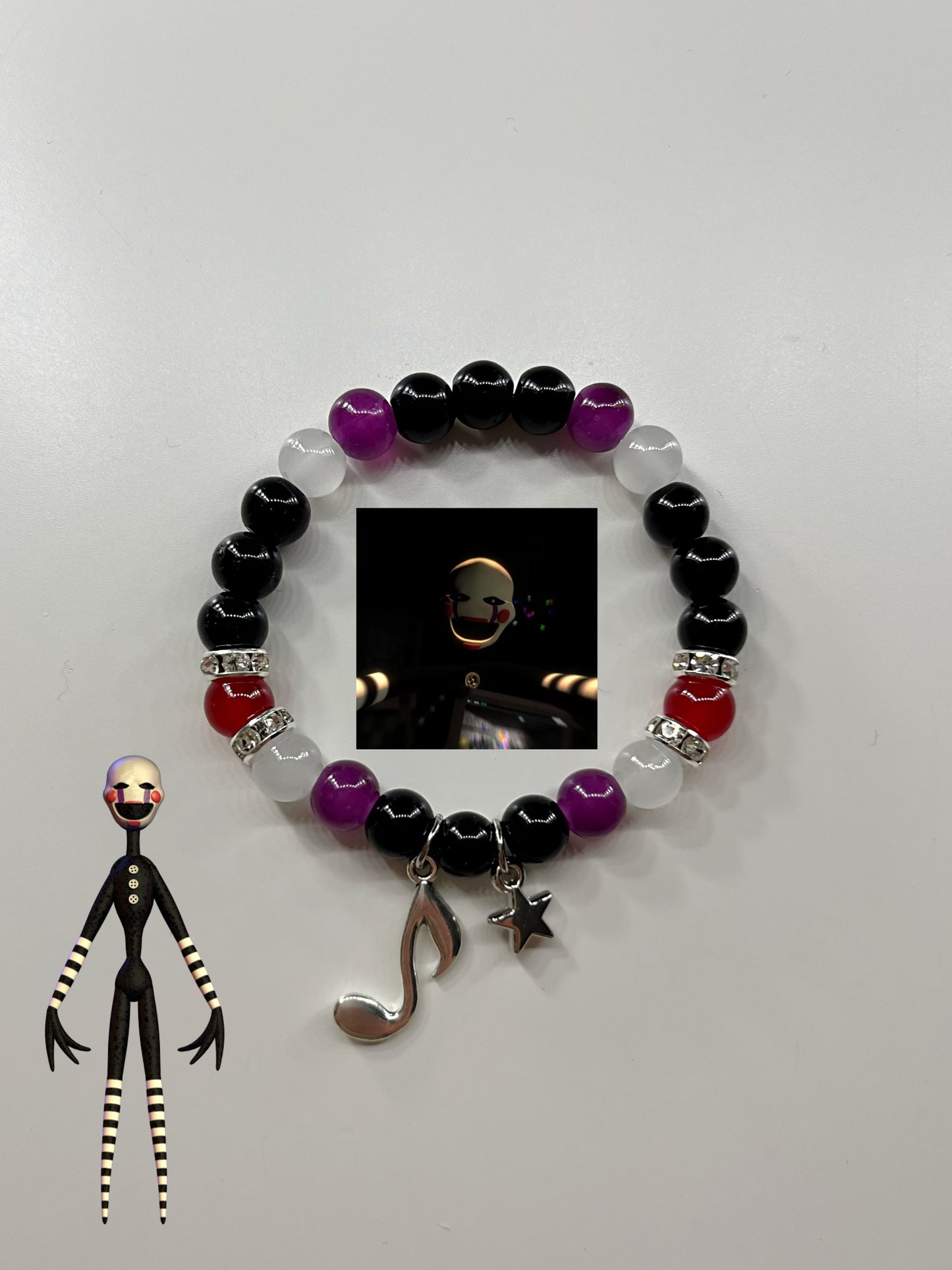 Fnaf inspired matching bracelets