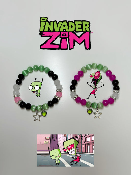 Zim and Gir matching bracelets