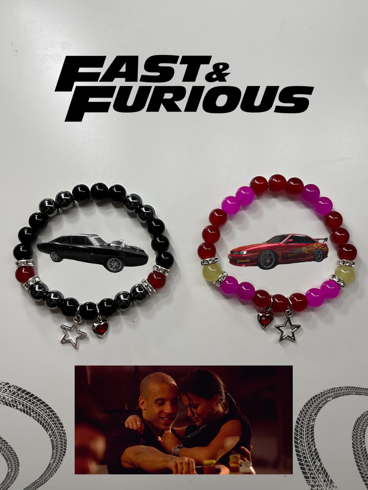 Dom and Letty bracelets