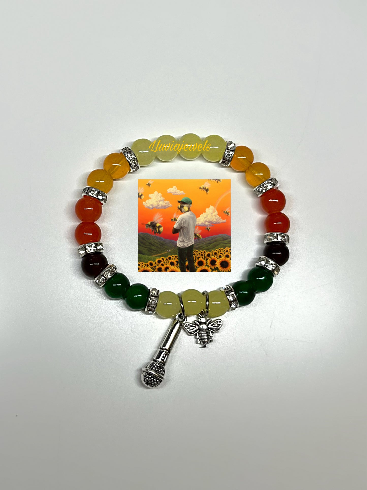 Flower boy inspired bracelet