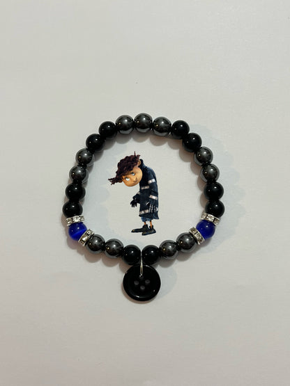 Coraline and wybie bracelets