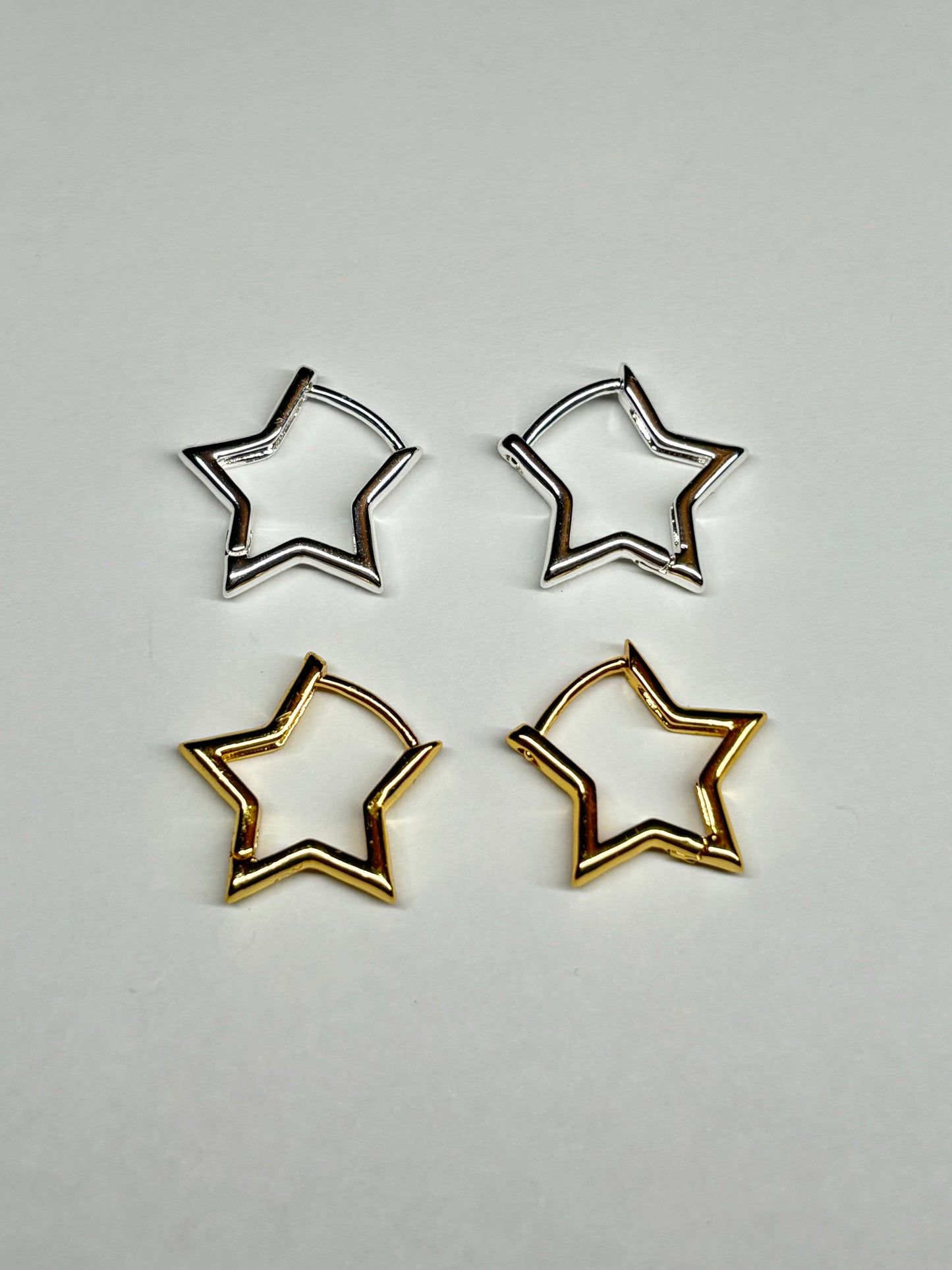 Star earrings