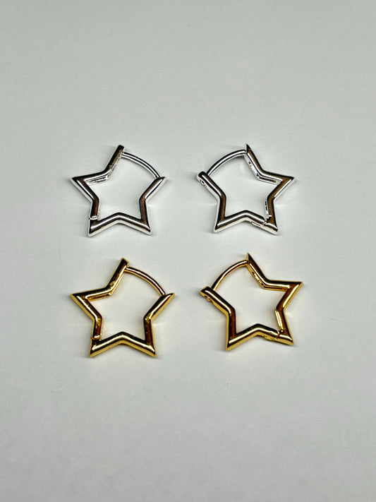 Star earrings