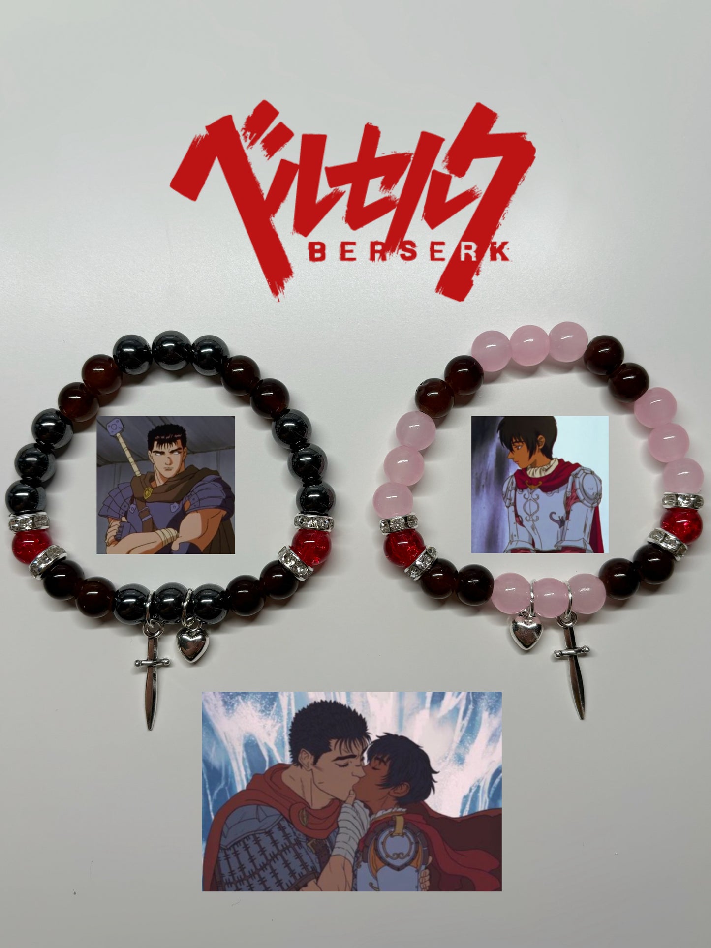 Guts and Casca bracelets